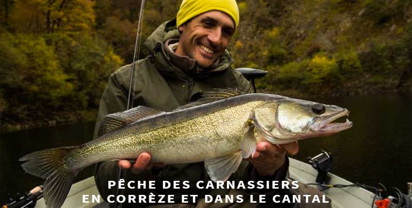 Guide de pêche des carnassiers dans le Cantal